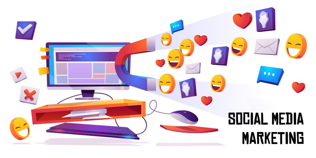 Social media management or marketing by Clozion